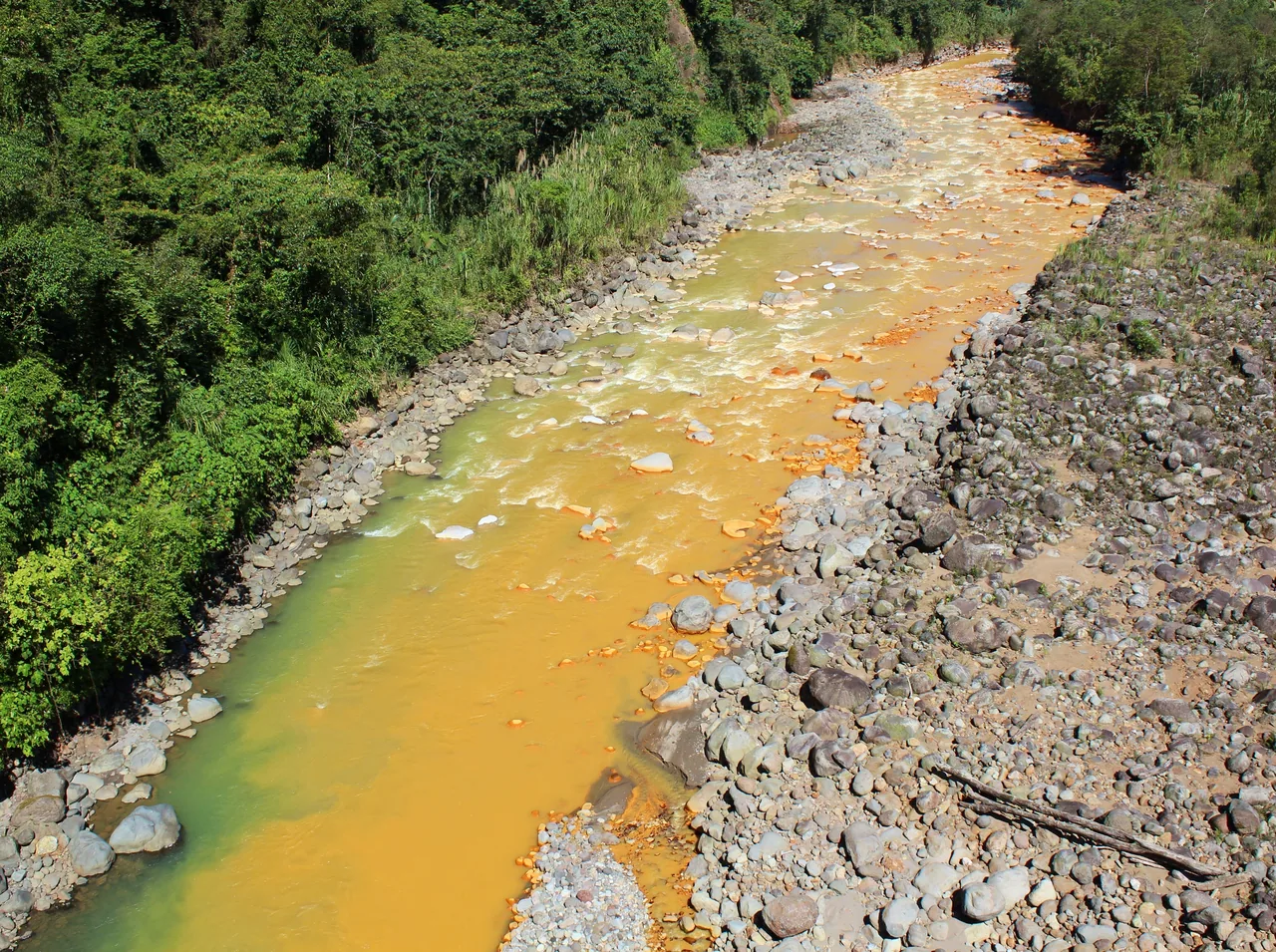 Braulio Carrillo, sector Quebrada González
