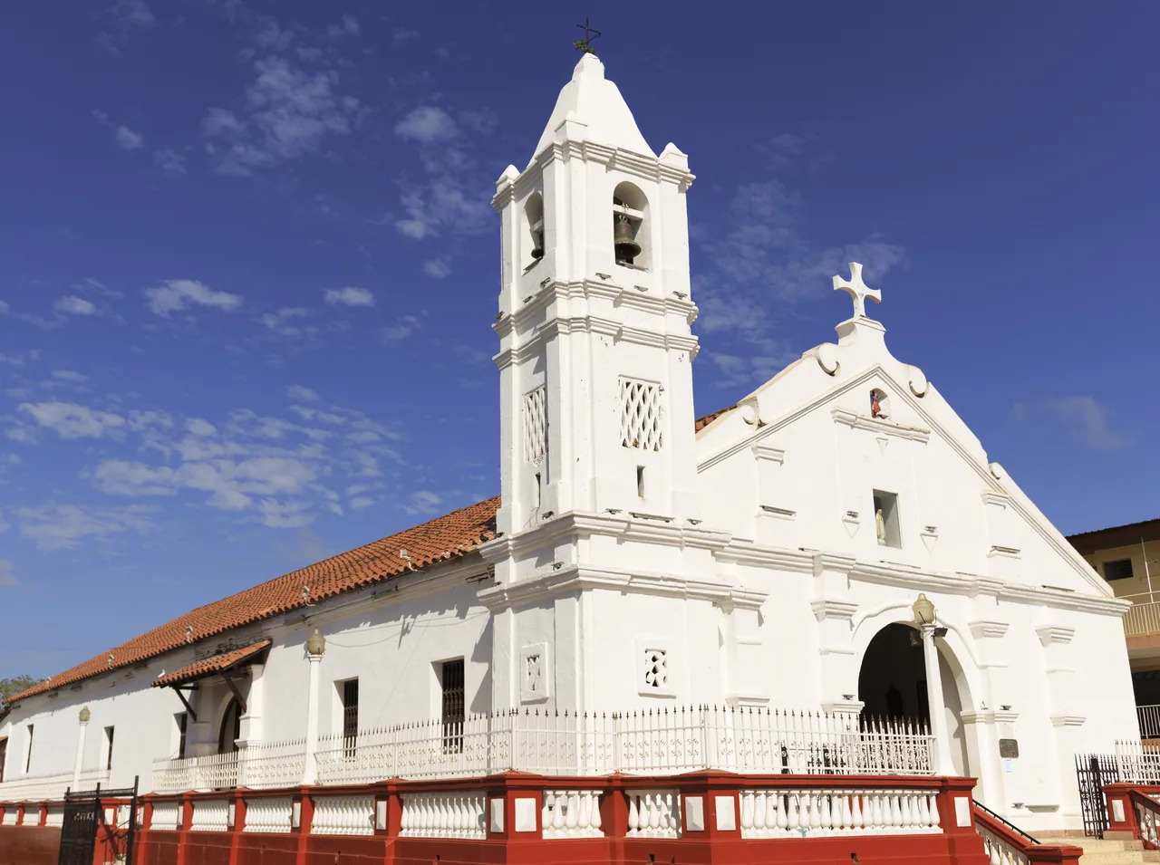 Las Tablas: Parque Porras and Santa Librada church