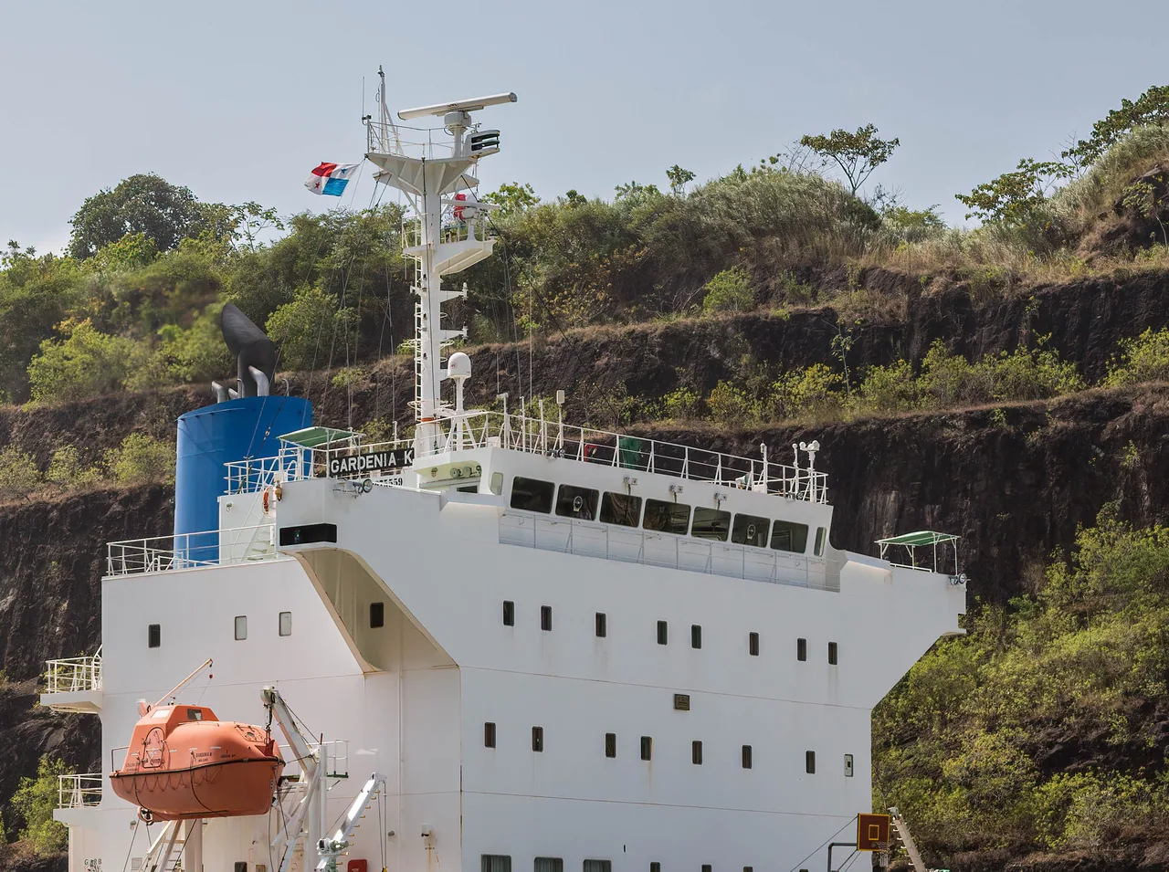 Panama Canal partial transit by boat