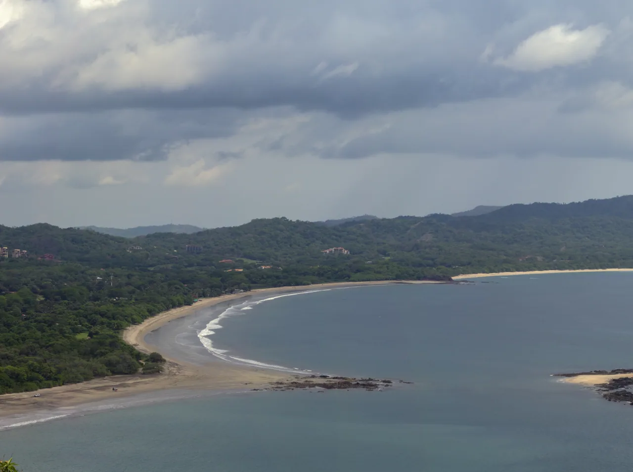 Coast of Brasilito Bay viewed from Playa Flamingo.